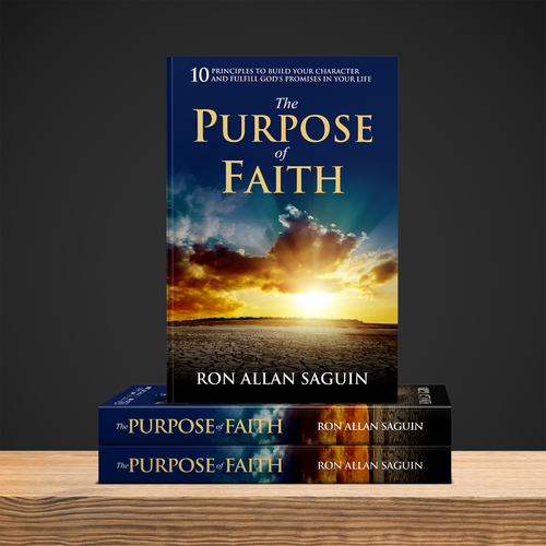 Cover for the book of the decade on faith and purpose Design by 4j 8tang