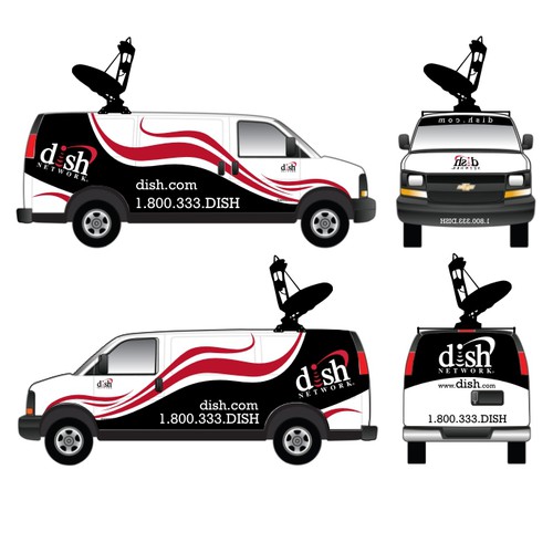 V&S 002 ~ REDESIGN THE DISH NETWORK INSTALLATION FLEET Design by NEX Creative
