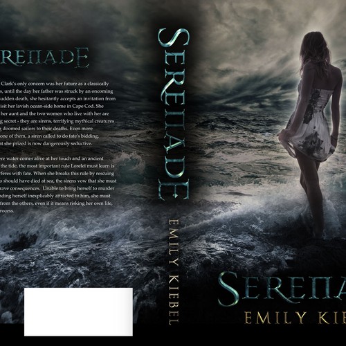 Book Cover Design for YA Novel about SIRENS Design by G E O R G i N A