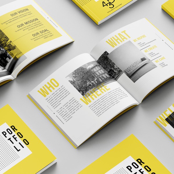 43D Portfolio Booklet