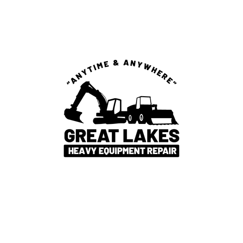 Creative design for heavy equipment repair in the state of Michigan Design by Fadlan FN