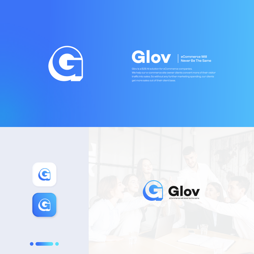 Branding for A Breakthrough AI Company Diseño de Bayudaswara