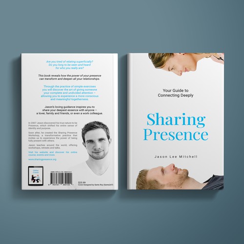 Mindfulness Book Cover on Sharing Presence Design by SantoRoy71