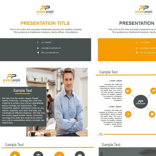 PowerPoint template contest entry by vwfh