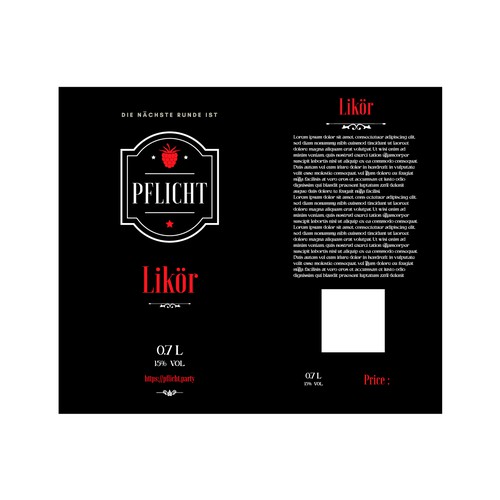 Etiquetas de producto propuesta en el concurso por Laal Dunia