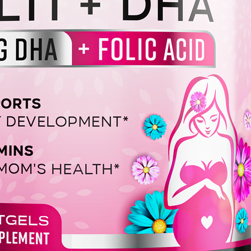 Design di Prenatal Vitamins Label Design needed for Nature's Nutrition di ZAKIGRAPH ®