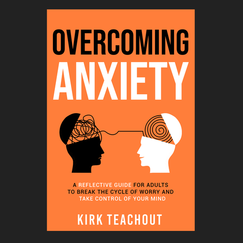 コンペ「Design A Brand Building Book Cover For Overcoming Anxiety」のデザイン by Revive D-signさん 