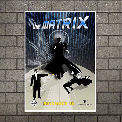 Create your own ‘80s-inspired movie poster! Design von Titah