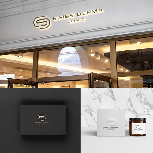 logo with strong recognition, high luxury branding, to evaluate Swiss medical quality Design by tetrimistipurelina