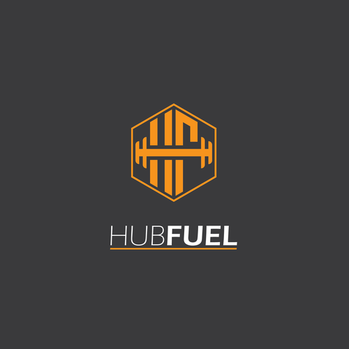HubFuel for all things nutritional fitness デザイン by Ali Mushasha