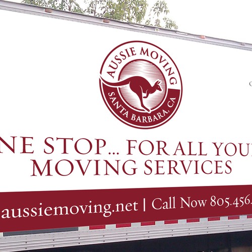 Design Classic Moving Truck artwork for a Santa Barbara Moving Co. Design by GrApHiC cReAtIoN™