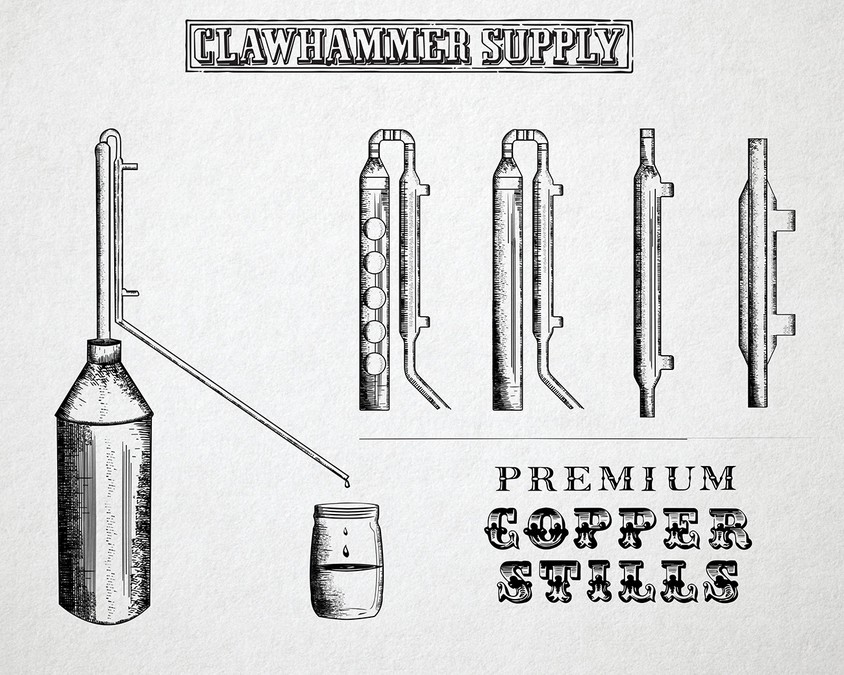 Create Moonshine Still Diagram Illustration or graphics contest