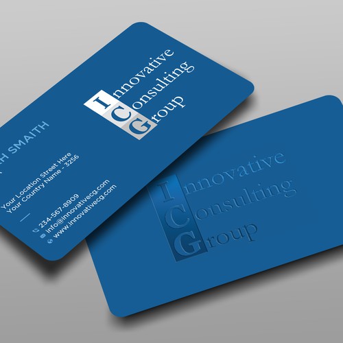 Design di ICG Business Cards di Brandmaker artist