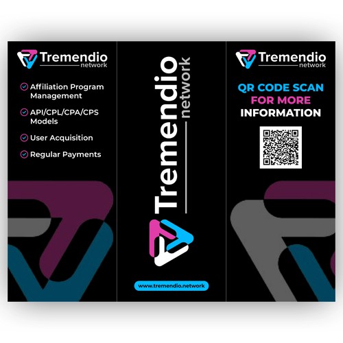 Triangular banner for trade show Design by icon89GraPhicDeSign