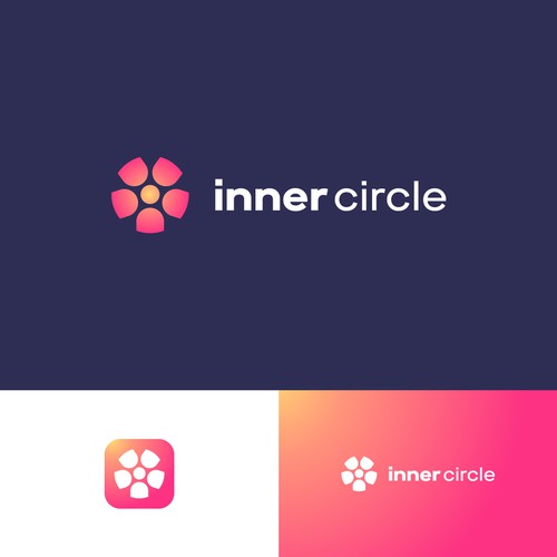 Inner Circle: a photo sharing app for just your closest friends Design by cakradsgn