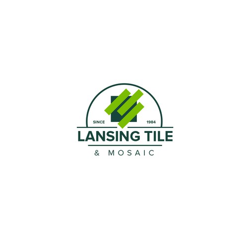 Lansing Tile & Mosaic Logo Update/Refresh for 40th Anniversary Year Design by qwerty4