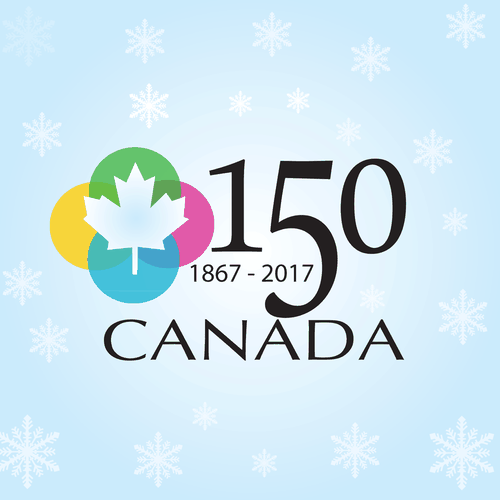 Community contest: Design Canada’s 150th birthday logo! Design by AnaBash