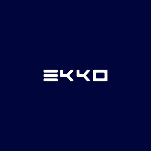 SIMPLE LOGO - ekko Letters then dm after Design by PATIS