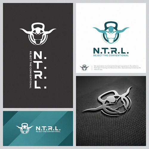 Powerful new logo for our gym equipment business Réalisé par Q_N