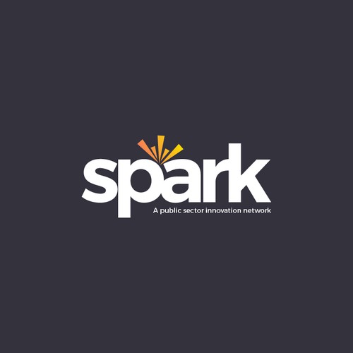 Spark a logo for a world-first network Diseño de Blanc_