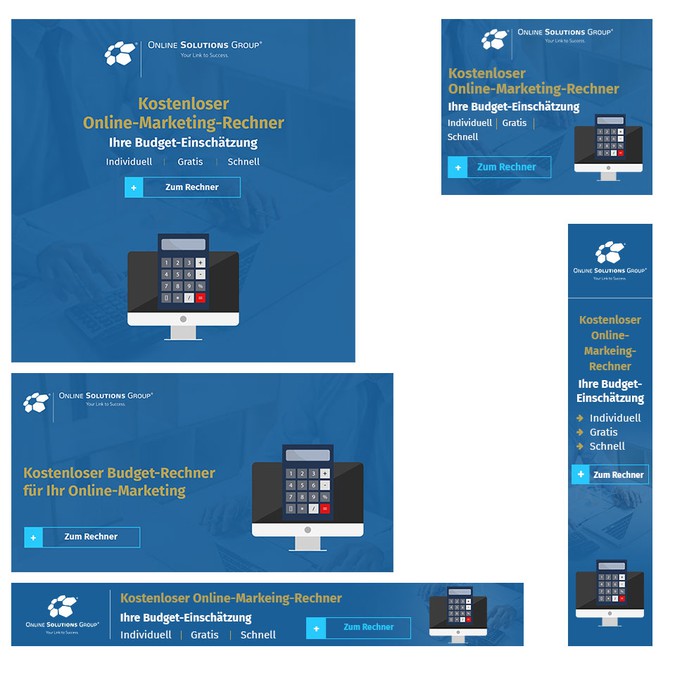 Banner For Online Marketing Calculator Needed Banner Ad Contest