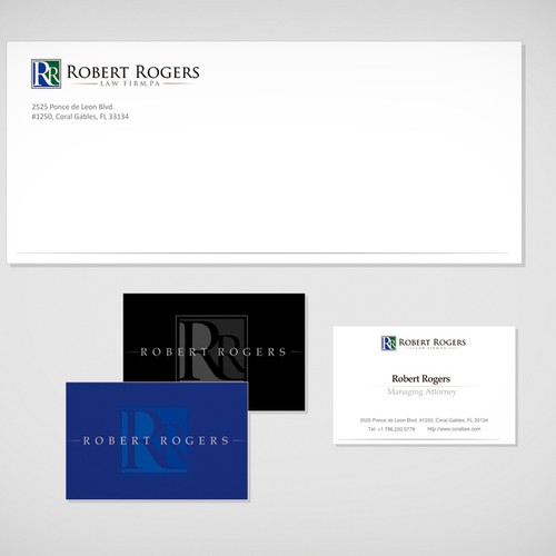 Robert Rogers Law Firm, PA needs a new logo Design by Surya Aditama