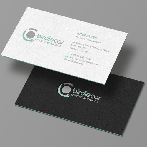 business card for company called birdie Design by Xclusive16