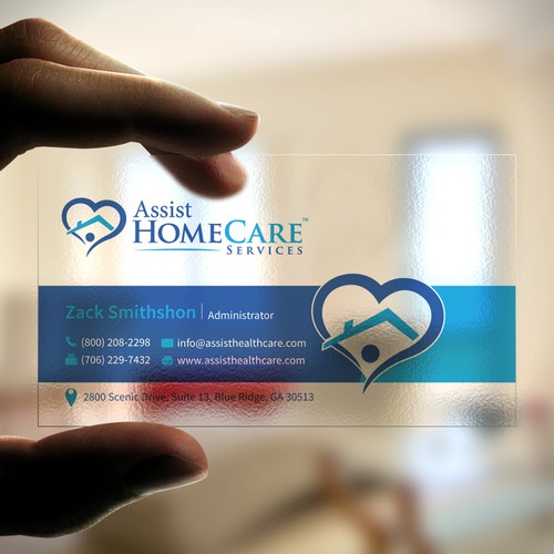 Business Card for Home Health Agency Design by AkGraphicsSolutions