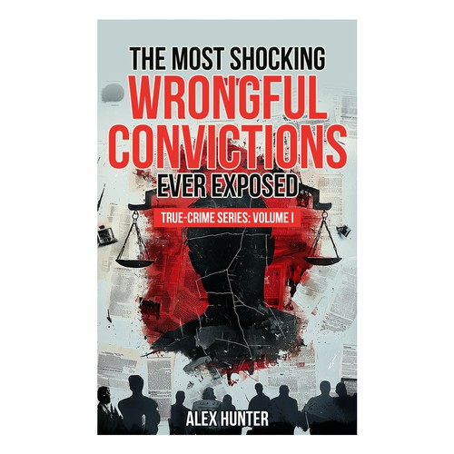 Design the Most Chilling and Eye-Catching True Crime Book Cover Ever! Design by MbahDjoyo
