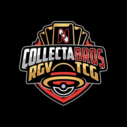 "POKEMON and ONE PIECE cool LOGO for a TCG vending business" winning Logo & hosted website