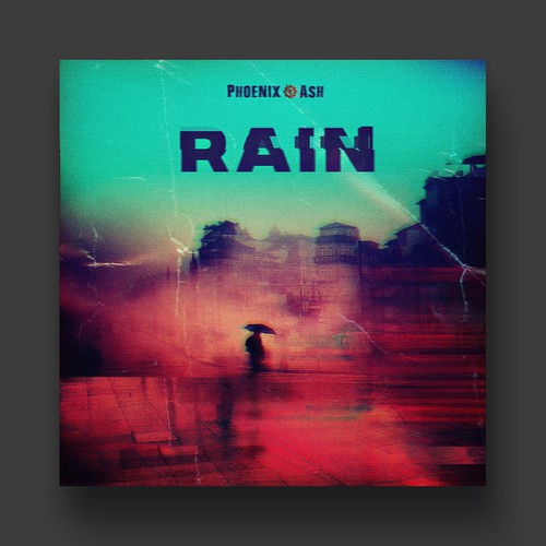 Design a cool album cover for a Japanese rock song Design by P I X 3 L