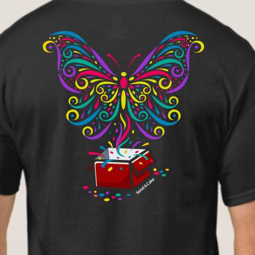 Unique & Original Brand Merch - butterfly themed Design by BRTHR-ED