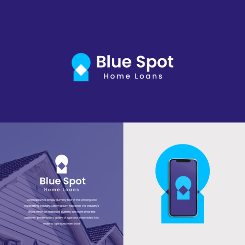 Blue Spot Home Loans - Revised Design by logorilla™