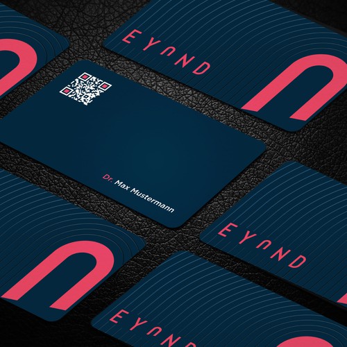 Visitenkarte mit QR Code Design by LAXMI DESIGNHUB