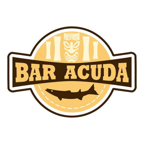 Logo for BAR ACUDA beach bar Design by Vinr99