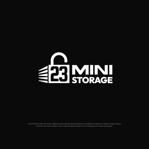 Design di Create a Self Storage Logo di ꜱᴀᴍɪʀ
