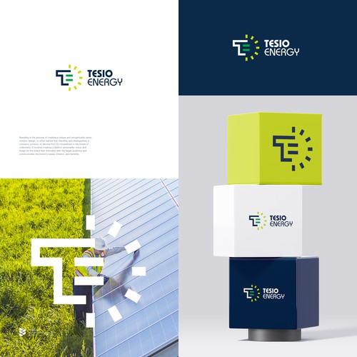 Start up logo for a new Solar Energy company Design by Snhkri™