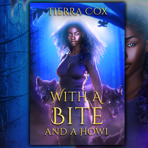 With A Bite and a Howl - A paranormal fiction cover Design by RAGON..