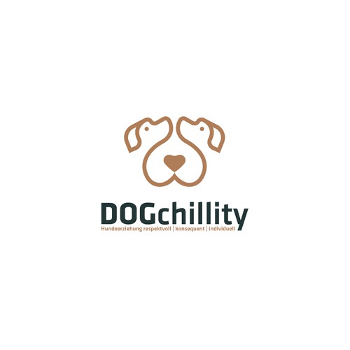 Hundeschule Sucht Ein Einpragsames Schlichtes Logo Fur Stressfreie Erziehung Logo Brand Identity Pack Contest 99designs