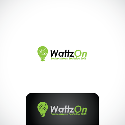 Help WattzOn (BusinessWeek Best Idea 2008) with a new logo Design by hand