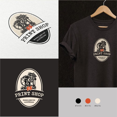 Reviving An Old Print Shop Design by gus domingues