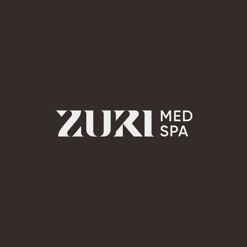 Zuri Med Spa Logo Diseño de Andy Bana