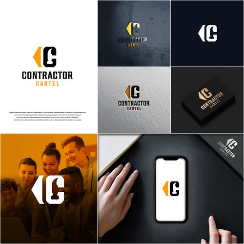 Design Manly LOGO for the Contractor Cartel por NEON ™