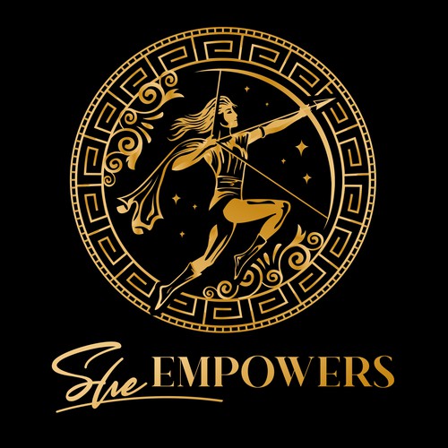 SHEempowers - luxurious design of a woman preferrably in some kind of a circle to appeal to women professionals Design by Jacob Gomes