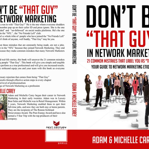 NCP BOOK COVER - Don't Be "That Guy" In Network Marketing Design by T.Primada