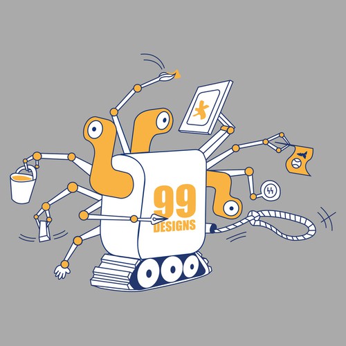 Create 99designs' Next Iconic Community T-shirt Diseño de janvukelic