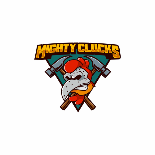 Might Clucks Logo! Design by 2K Desain