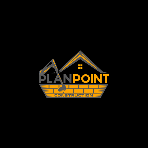 PlanPoint Construction Logo Needs A Remodel Design by iamJ