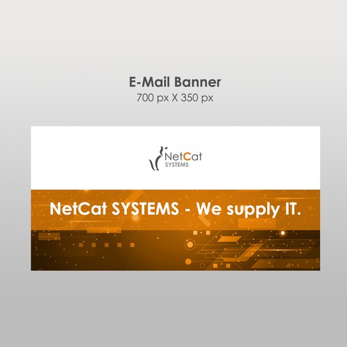 Need a e-mail banner design Design by Wisden