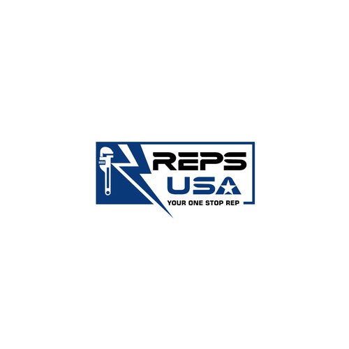 Rep's USA Logo Design von spidereich